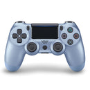 For PS4 Wireless Bluetooth Game Controller Gamepad with Light, EU Version(Blue)