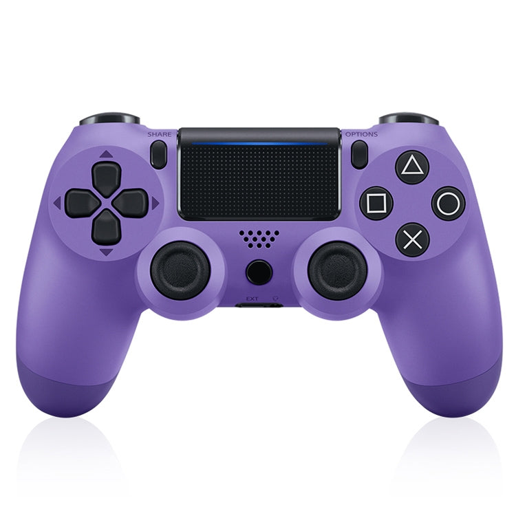 For PS4 Wireless Bluetooth Game Controller Gamepad with Light, EU Version(Purple)