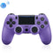 For PS4 Wireless Bluetooth Game Controller Gamepad with Light, EU Version(Purple)