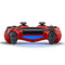 Camouflage Wireless Bluetooth Game Handle Controller with Lamp for PS4, EU Version(Red)