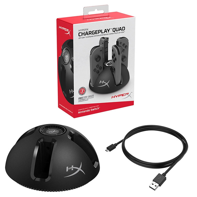 Kingston Chargeplay Quad Switch HX-CPQD-U Doji Gaming Handle Charger Station for Nintendo Switch