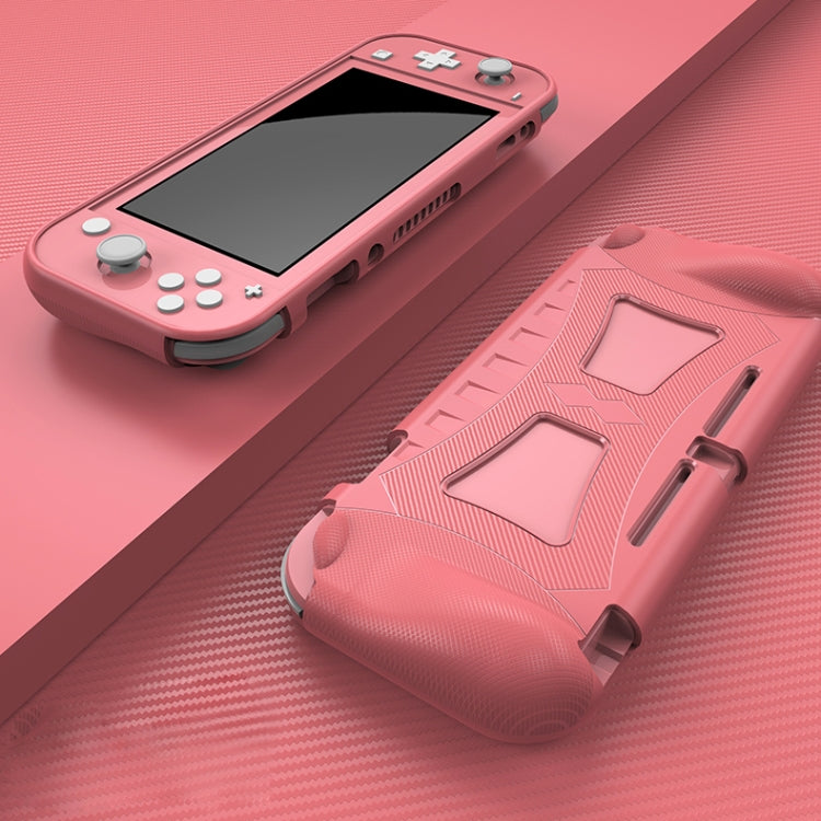 TPU Soft Protective Shell Drop Resistance for Nintendo Switch Lite(Pink)