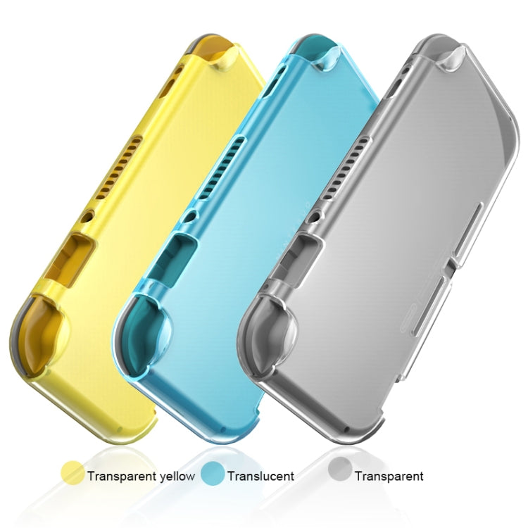 Transparent TPU Soft Protective Shell Drop Resistance for Nintendo Switch Lite(White)