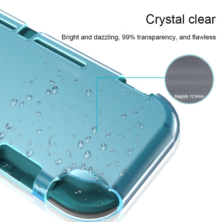 Transparent TPU Soft Protective Shell Drop Resistance for Nintendo Switch Lite(White)