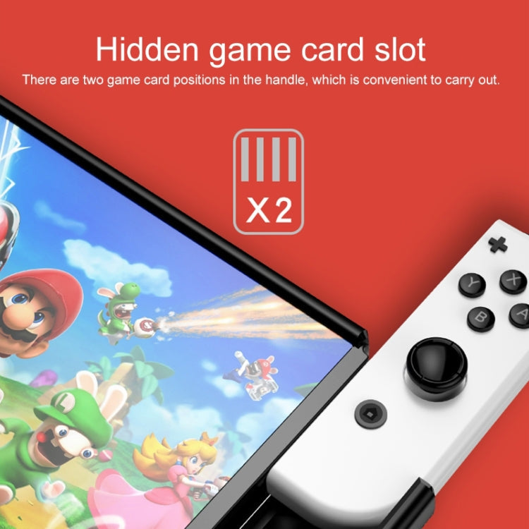 TPU + PC Protective Cover for Nintendo Switch OLED(Black)