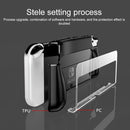 TPU + PC Protective Cover for Nintendo Switch OLED(Black)