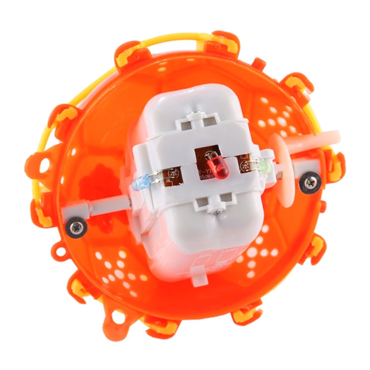 3 PCS Electric Dance Music Crazy Ball LED Children Creativity Bouncing Ball Toys, Random Color Delivery