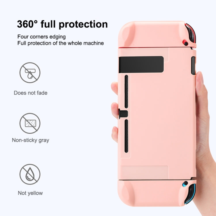 For Nintendo Switch Pure Color Shockproof TPU Case(Pink)