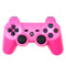 Snowflake Button Wireless Bluetooth Gamepad Game Controller for PS3(Pink)