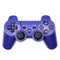 Snowflake Button Wireless Bluetooth Gamepad Game Controller for PS3(Blue)