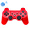 Snowflake Button Wireless Bluetooth Gamepad Game Controller for PS3(Red)