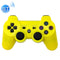 Snowflake Button Wireless Bluetooth Gamepad Game Controller for PS3(Yellow)
