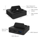 DOBE TNS-1828 HDMI TV Video Converter Dock Charger Adapter for Nintendo Switch(Black)