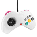 USB Computer Game Handle Controller for Sega Saturn(White)