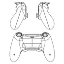 Skull Pattern Wireless Bluetooth Game Handle Controller for PS4