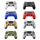 Grey Camouflage Snowflake Button Wired Gamepad Game Handle Controller for PS4