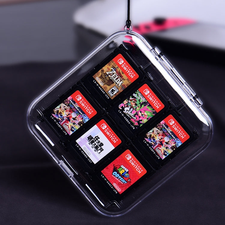 12 in 1 Box Memory Card Holder Box for Nintendo Switch(Black)