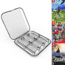 12 in 1 Box Memory Card Holder Box for Nintendo Switch(Silver)