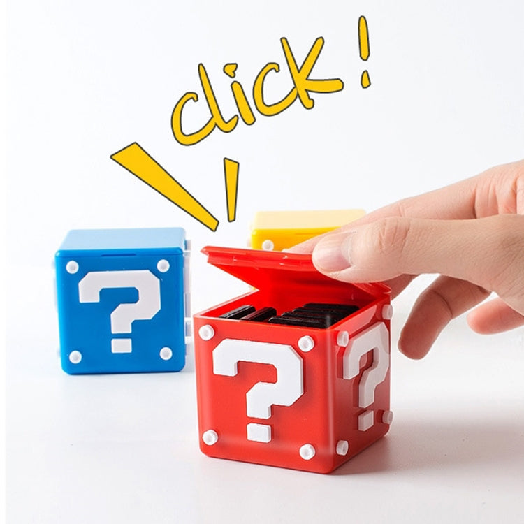 12 in 1 Box Game Card TF Card Holder Box for Nintendo Switch(Red)