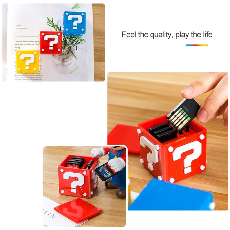 12 in 1 Box Game Card TF Card Holder Box for Nintendo Switch(Red)