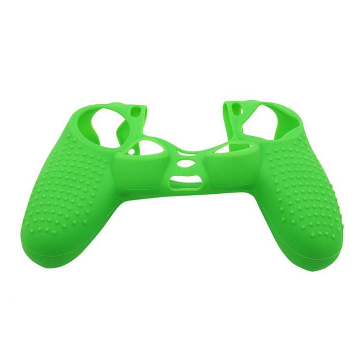 Non-slip Silicone Protective Case for Sony PS4(Green)