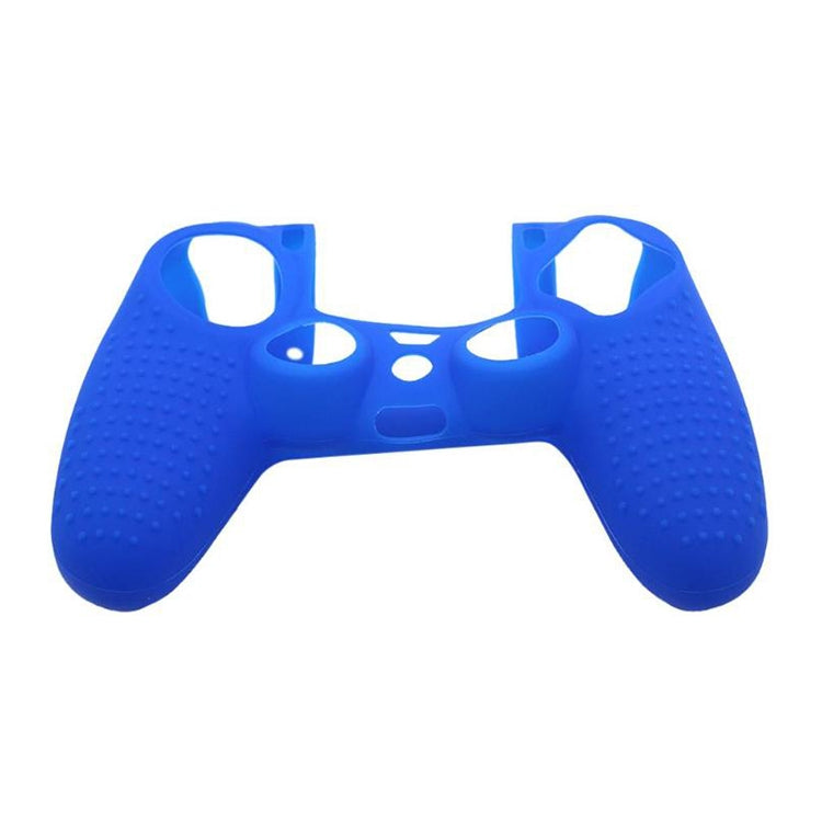 Non-slip Silicone Protective Case for Sony PS4(Blue)