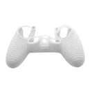 Non-slip Silicone Protective Case for Sony PS4(White)