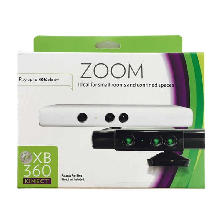 360 Super Zoom Wide-Angle Lens Sensor Range Reduction Adapter for Xbox 360 Kinect