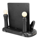 Multi-function Host Machine Dissipate Heat Charging Base Holder for PS4 Pro / Slim(White)