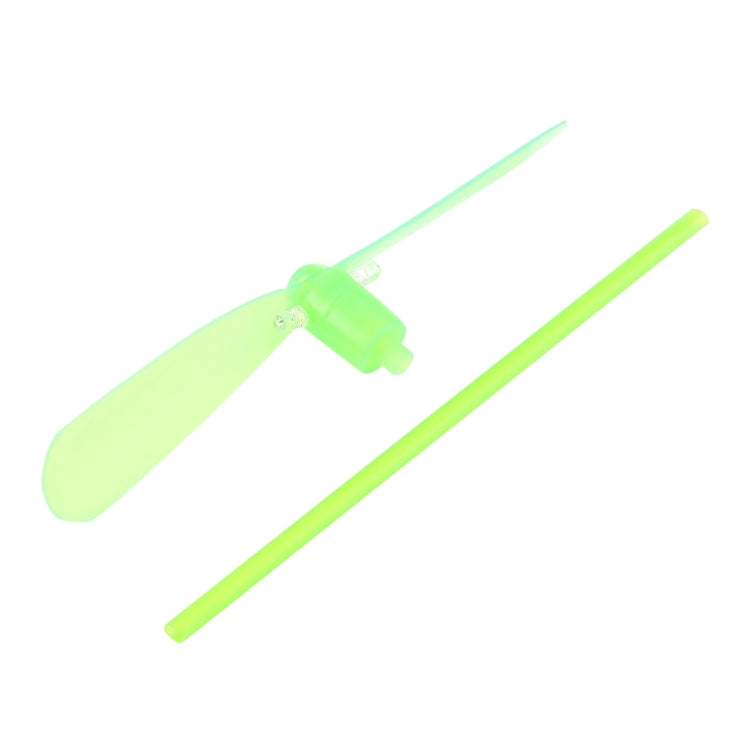 10 PCS Amazing LED Light Flying Bamboo Dragonfly Toy, Random Color Delivery