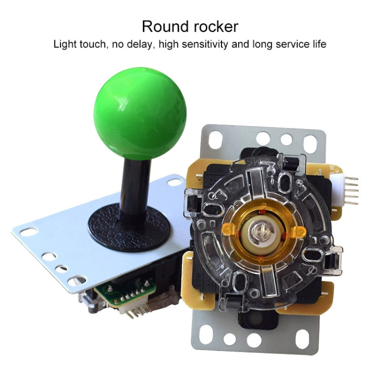 Game Machine Rocker Handle Boxing King Street Fighter Accessories (Green)