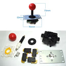 Game Machine Rocker Handle Boxing King Street Fighter Accessories (Red)