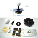 Game Machine Rocker Handle Boxing King Street Fighter Accessories (White)