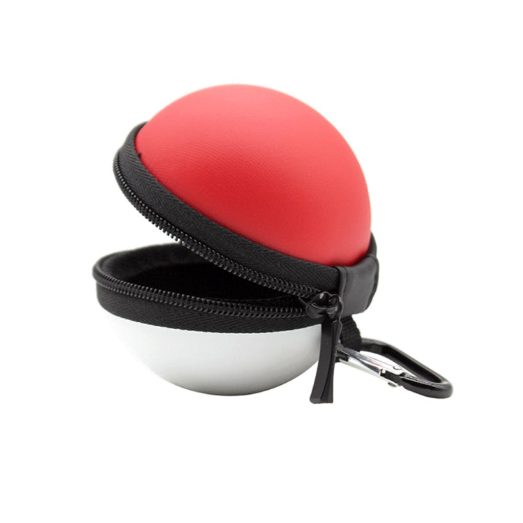 Carrying Portable Protective Bag for Nintendo Switch Poke Ball Plus Controller, with Keychain Size:13.5cm Ã— 7.2cm Ã— 3.3cm