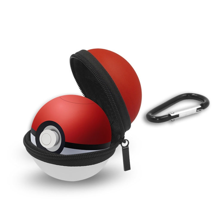 Carrying Portable Protective Bag for Nintendo Switch Poke Ball Plus Controller, with Keychain Size:13.5cm Ã— 7.2cm Ã— 3.3cm