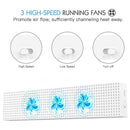 DOBE Game Console Cooling Fans with Dual USB Ports & Low/High Speed Switch for XBOX One S Console