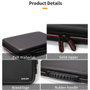 GHKJOK GH1322 Portable Hard Drive Case Bag Waterproof Shockproof Electronic Accessories Storage Bag(Black)