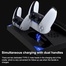 iPega 6 in 1 Game Vertical Stand Multifunctional Cooling Fan Charging Base For PS5