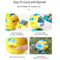 JJR/C V07 Children Helicopter Electric Bubble Machine Outdoor Toys (Yellow)