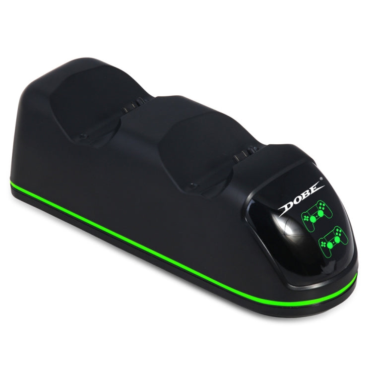 DOBE TP4-1781 Wireless Controller Dual Charging Dock LED Charger Handle Charger for PS4 / Slim / Pro(Black)