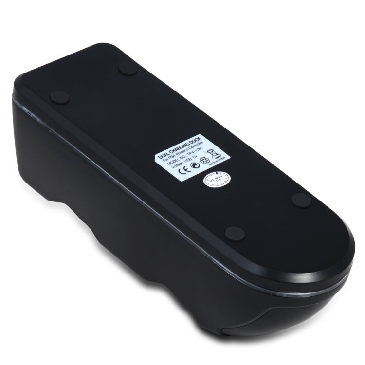 DOBE TP4-1781 Wireless Controller Dual Charging Dock LED Charger Handle Charger for PS4 / Slim / Pro(Black)