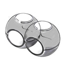 Crystal Shockproof Protector for Nintendo Switch Poke Ball Plus(Black)