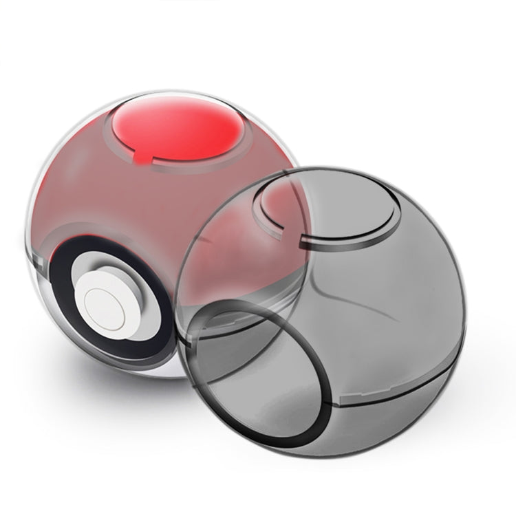 Crystal Shockproof Protector for Nintendo Switch Poke Ball Plus(Black)
