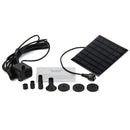Squared Solar-powered Water Fountain Pump