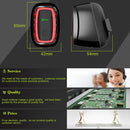 Meilan X6 Smart Auto Brake Rear Light Rechargeable Bicycle Tail Light(Black)