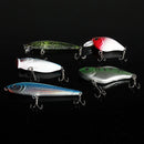 101 PCS Fishing Bait Lure Kit Fishing Tackle (White)