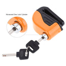 Bicycle Lock Theft-proof Small Alarm Lock Disc Brakes(Orange)