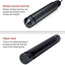 Outdoor Multi-function Portable Foldable Aluminium Alloy Alpenstocks Poles, Length : 110CM(Grey)