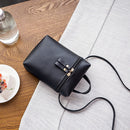 Ladies Simple Casual Shoulder Messenger Bag Small Change Mobile Phone Crossbody Bucket Bag