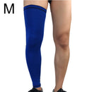 Outdoor Basketball Badminton Sports Knee Pad Riding Running Gear Long Breathable Protection Legs Pantyhose, Size: M